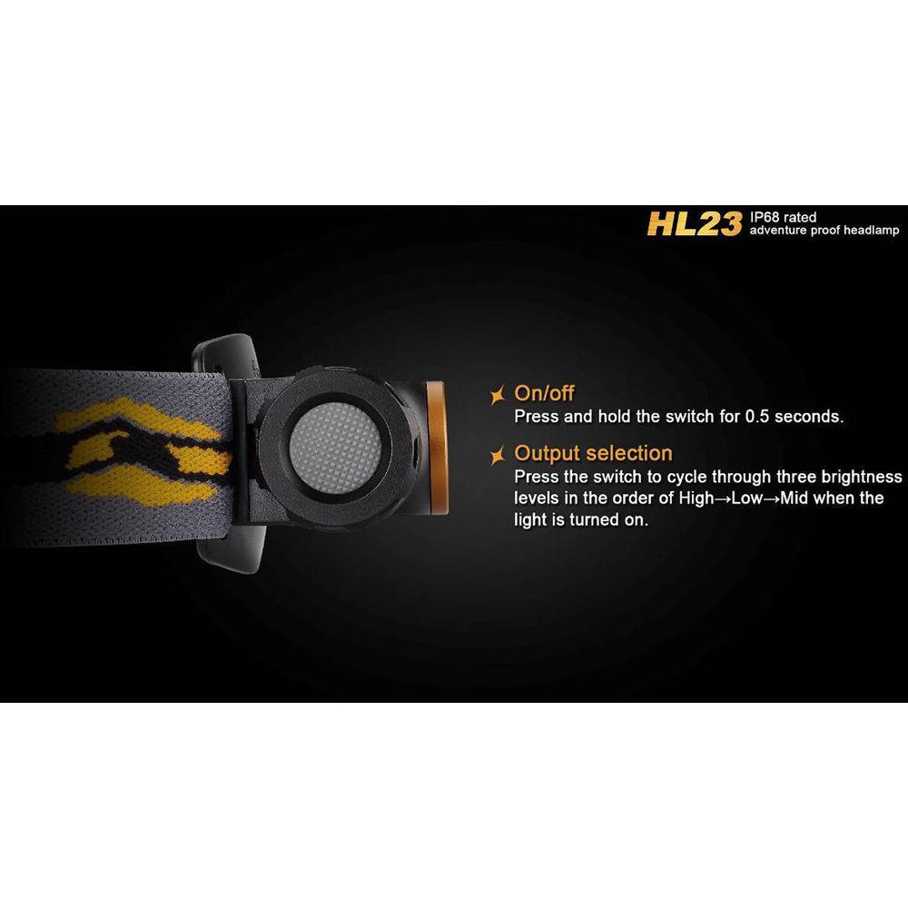 Fenix Flashlight HL23 R5 LED Headlight