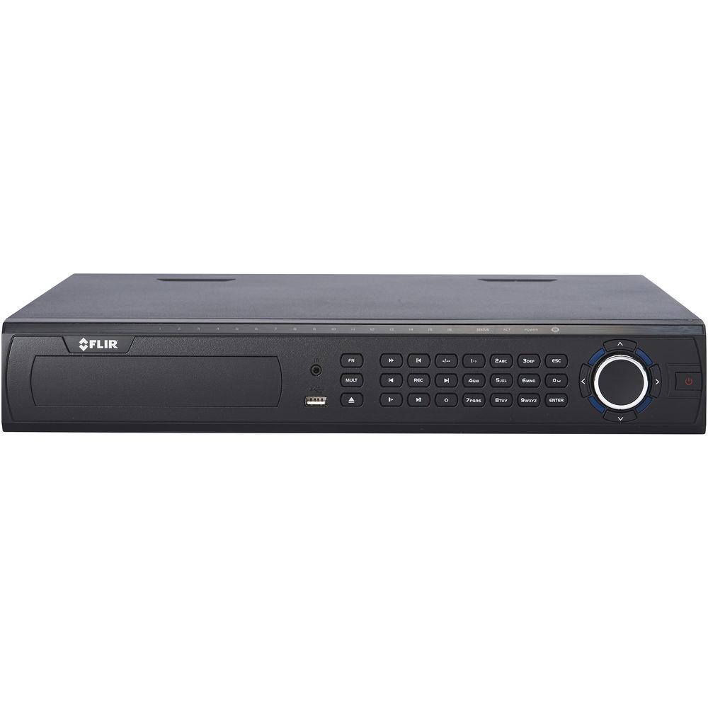 FLIR DNR500 Series 32-Channel 5MP NVR with 8TB HDD