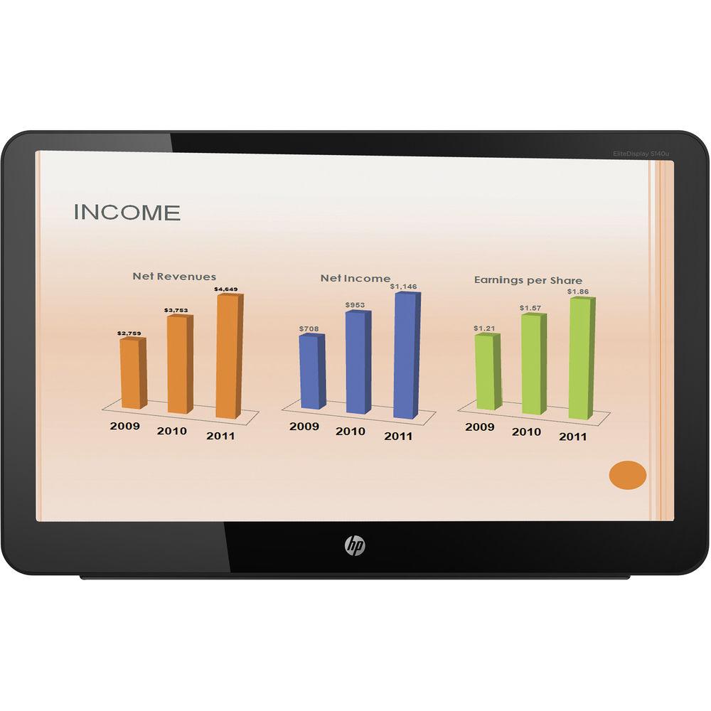 HP EliteDisplay S140u 14" LED Backlit USB-Powered Portable Monitor