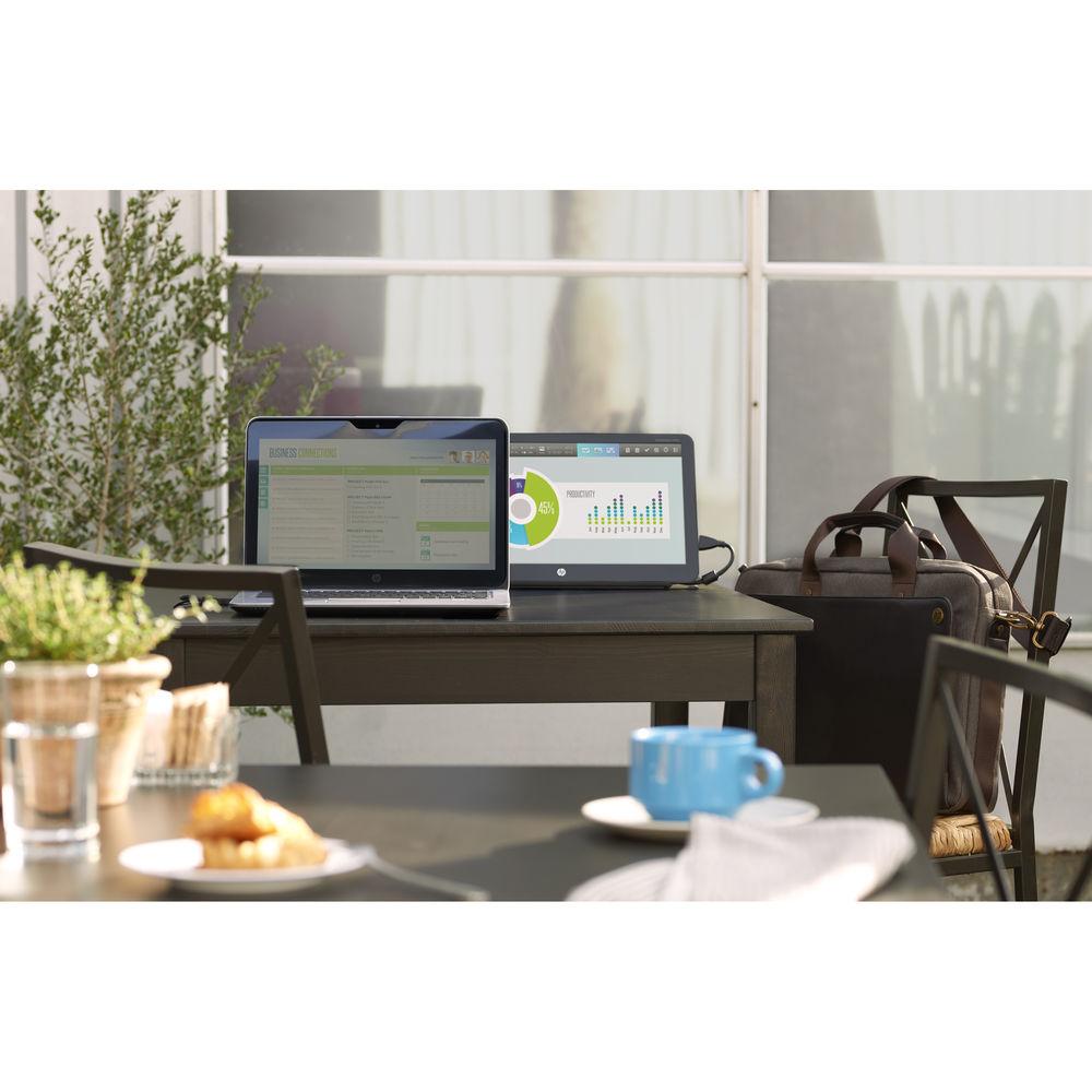 HP EliteDisplay S140u 14" LED Backlit USB-Powered Portable Monitor