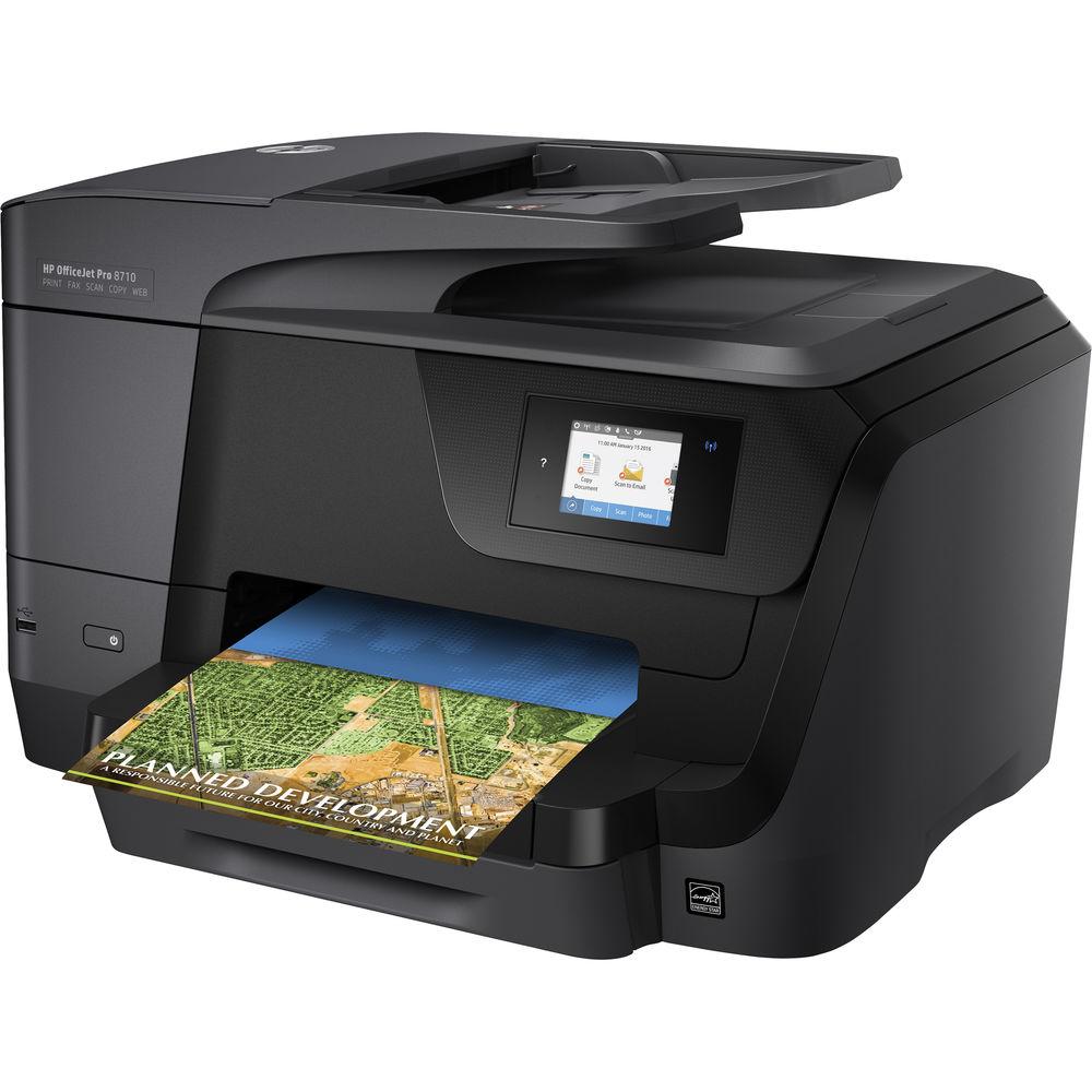 HP OfficeJet Pro 8710 All-in-One Inkjet Printer
