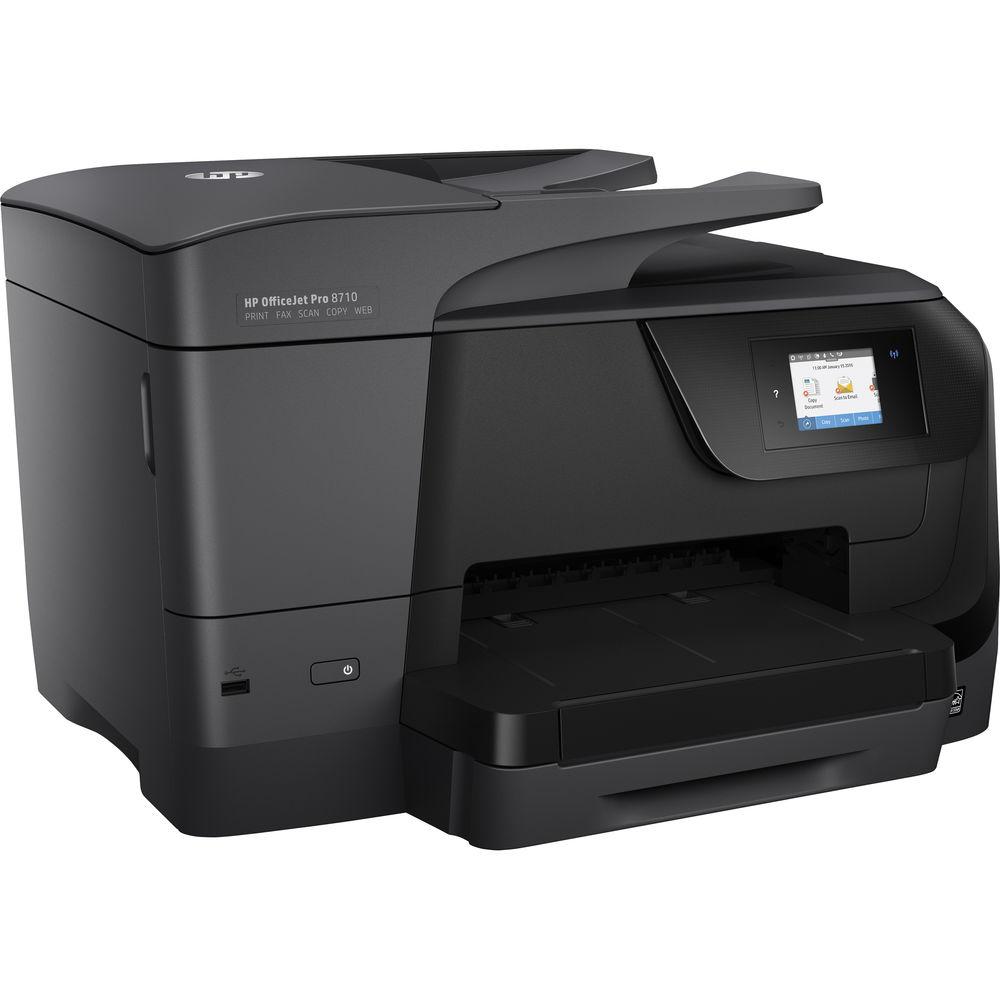 HP OfficeJet Pro 8710 All-in-One Inkjet Printer