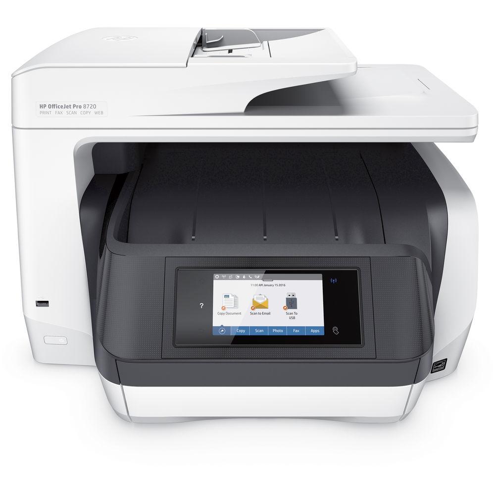HP OfficeJet Pro 8720 All-in-One Inkjet Printer, HP, OfficeJet, Pro, 8720, All-in-One, Inkjet, Printer