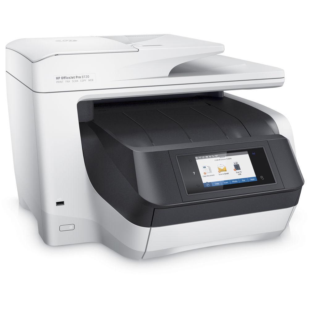 HP OfficeJet Pro 8720 All-in-One Inkjet Printer