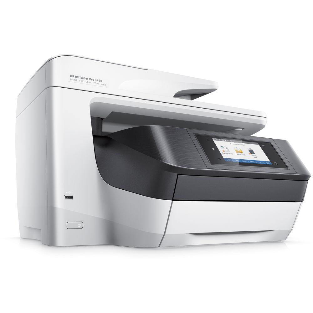 HP OfficeJet Pro 8720 All-in-One Inkjet Printer