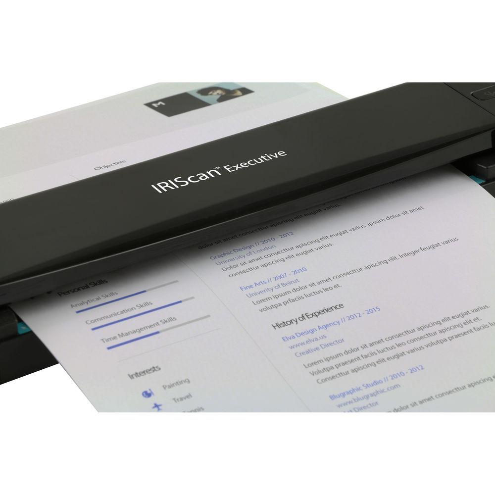 IRIS IRIScan Executive 4 Mobile Duplex Scanner