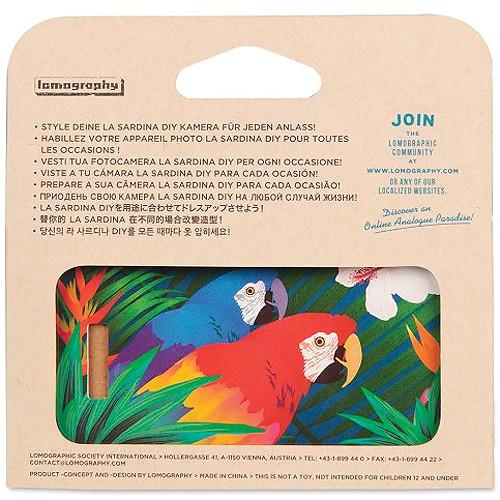 Lomography La Sardina Dress Birds of Paradise Camera Covering