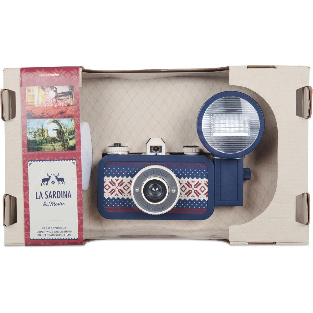Lomography La Sardina St. Moritz Camera with Flash
