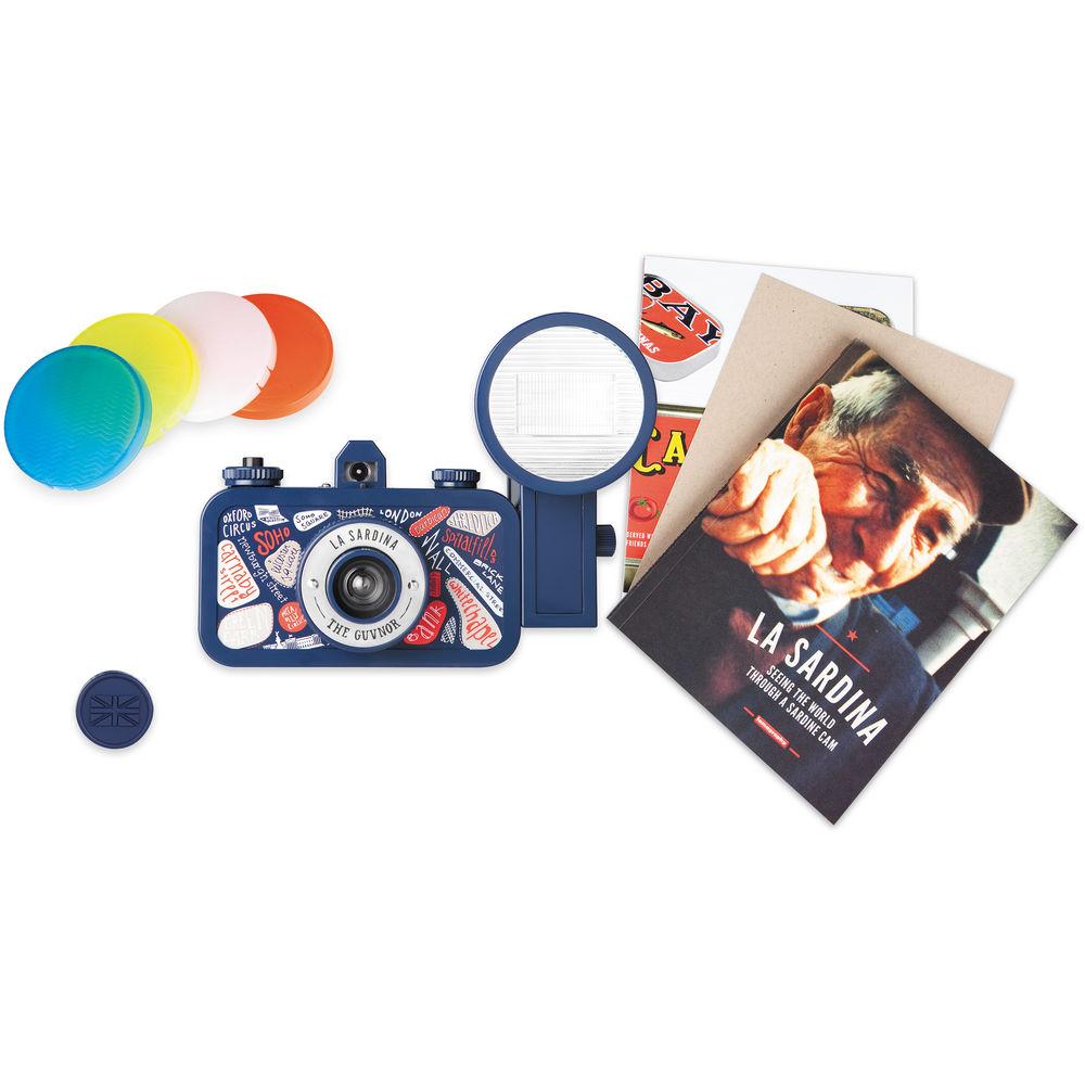 Lomography La Sardina The Guvnor Camera with Flash