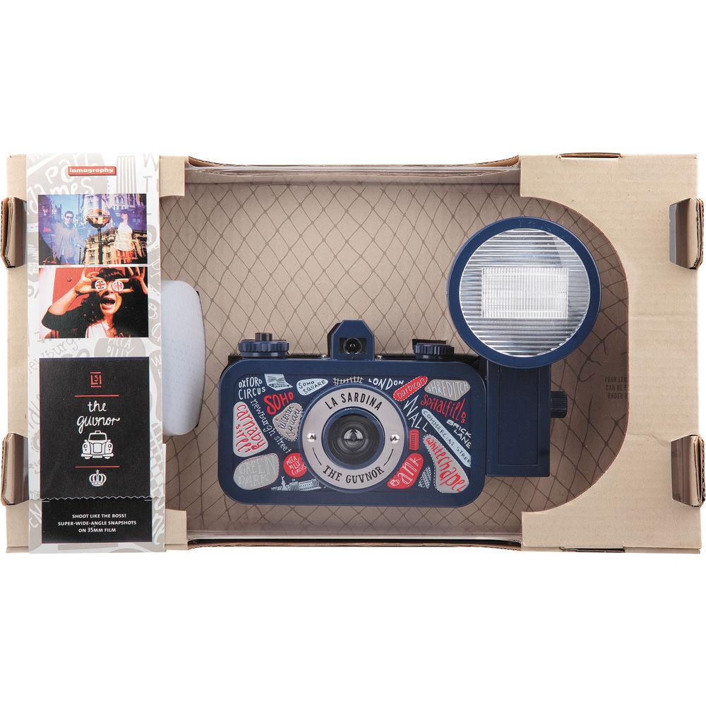 Lomography La Sardina The Guvnor Camera with Flash