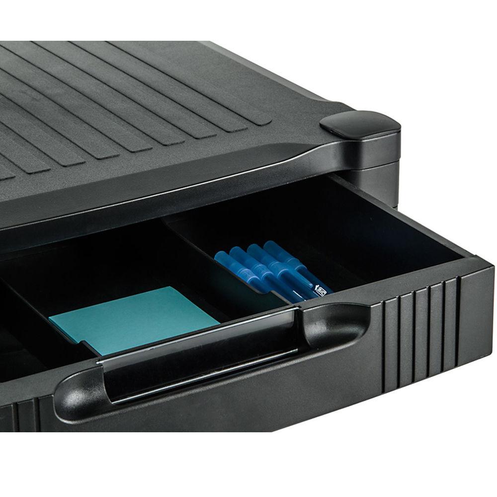 Mount-It! MI-7221 Adjustable Riser and Drawer Desk Stand