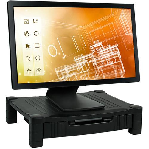 Mount-It! MI-7221 Adjustable Riser and Drawer Desk Stand