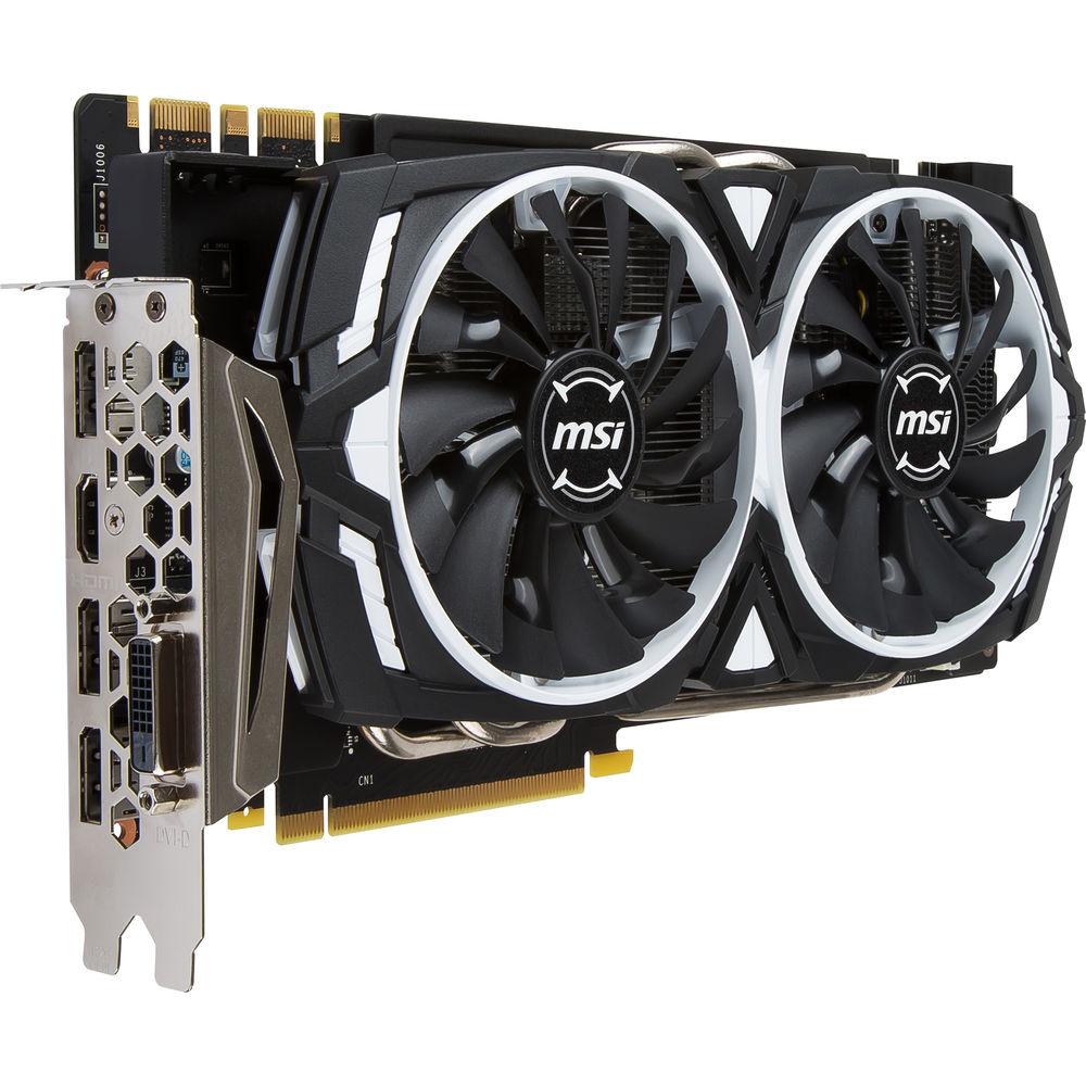 MSI GeForce GTX 1070 ARMOR 8G OC Graphics Card