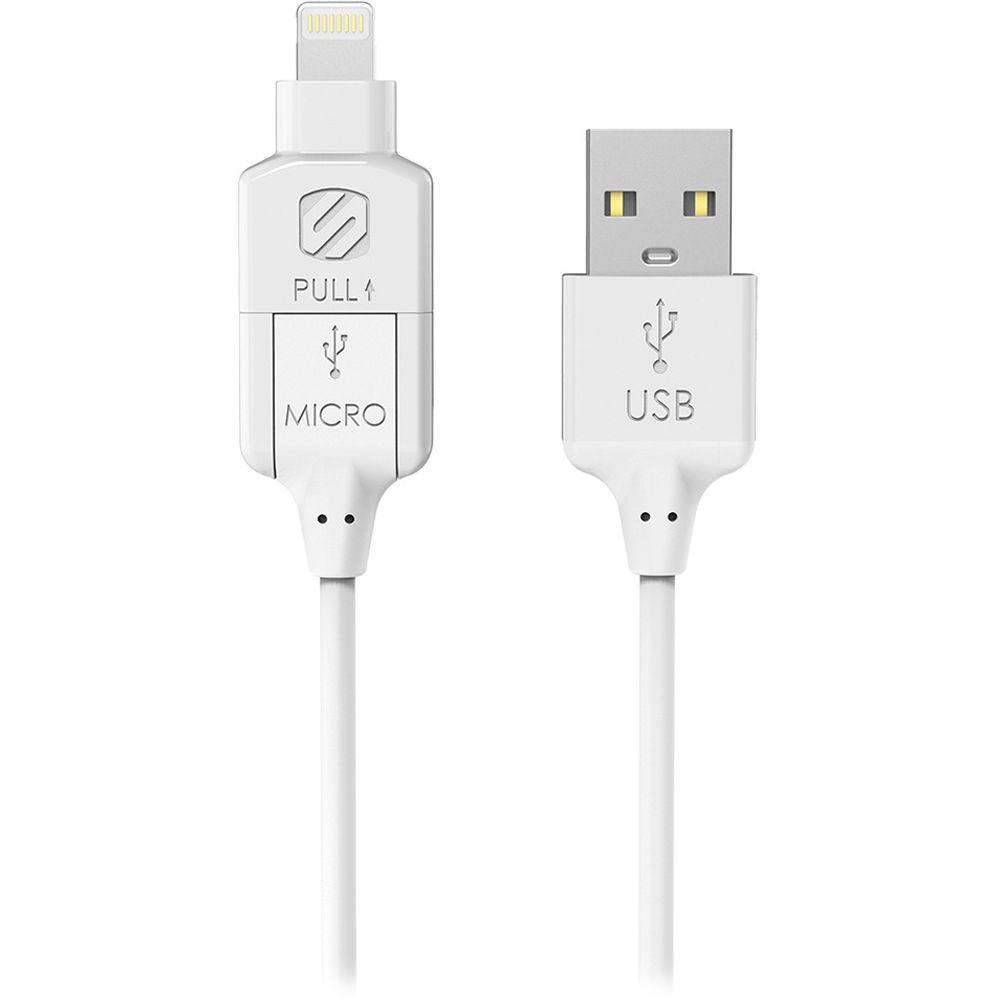 Scosche StrikeLine Pro Lightning & micro-USB Charge & Sync Cable