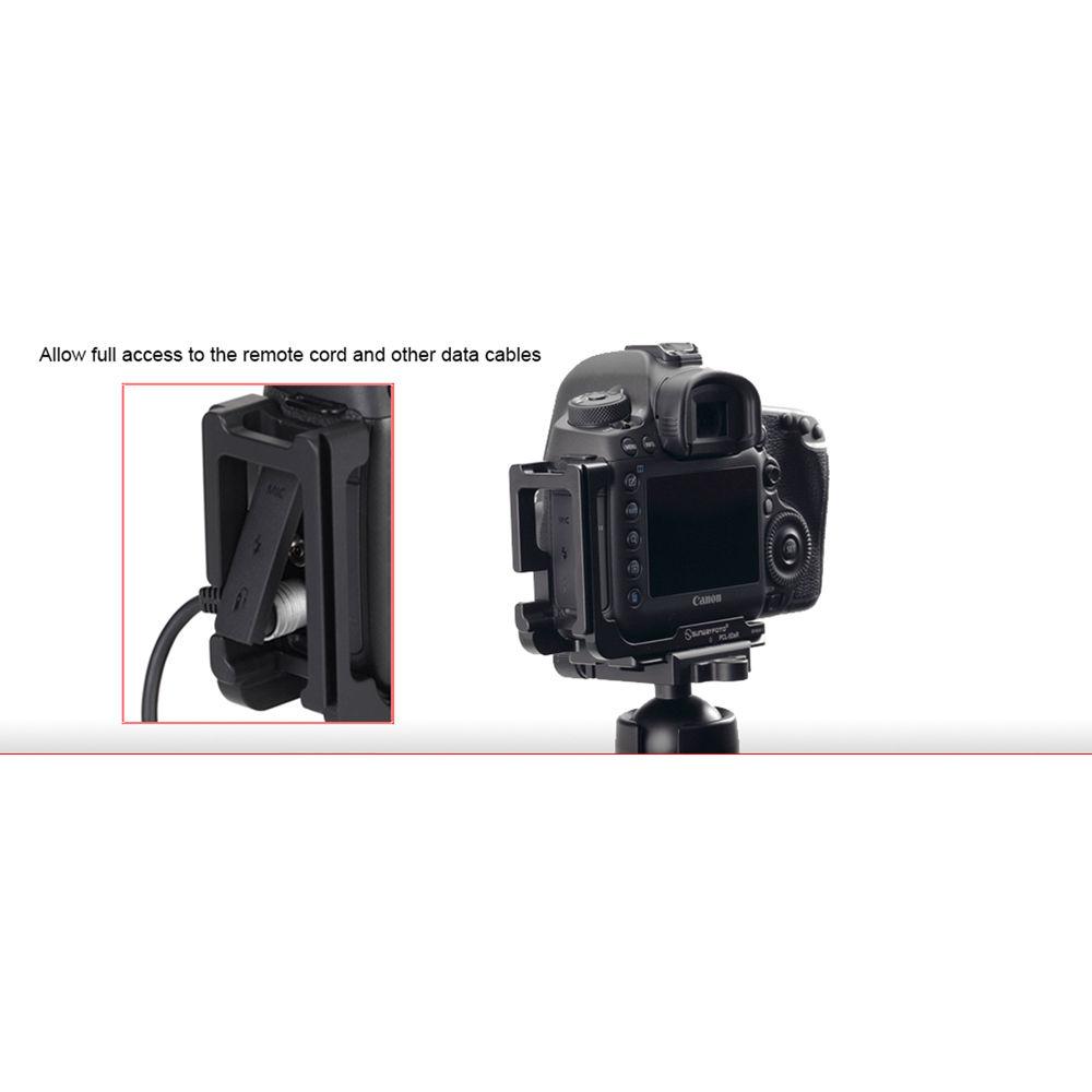 Sunwayfoto PCL-5DsR L-Bracket for Canon 5Ds and 5DsR DSLR Cameras
