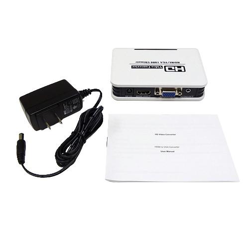 Tera Grand HDMI to VGA Converter with 3.5mm Stereo Audio