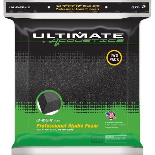 Ultimate Acoustics 12 x 12 x 2" Bevel Acoustic Panels