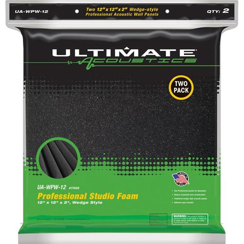 Ultimate Acoustics 12 x 12 x 2" Wedge-Style Acoustic Panels