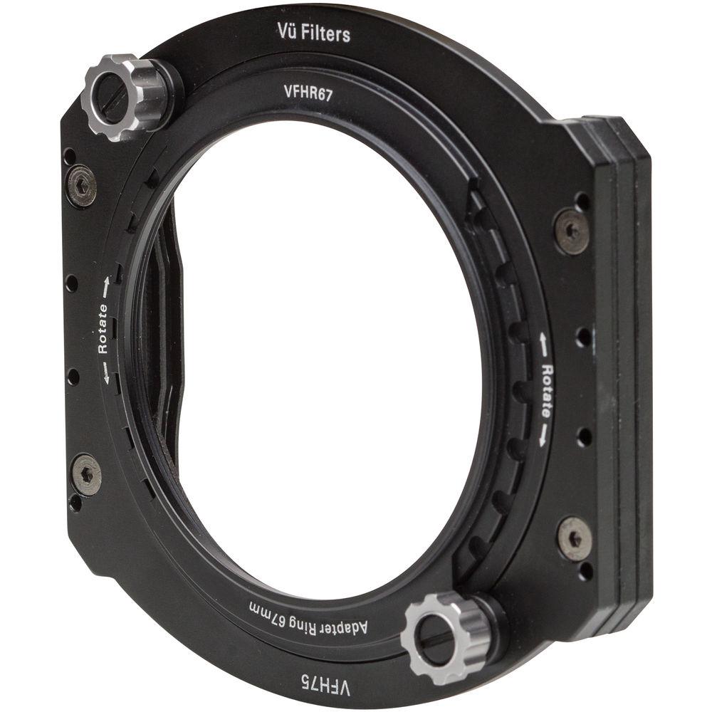 Vu Filters 75mm Professional Filter Holder with 67mm Mounting Ring, Vu, Filters, 75mm, Professional, Filter, Holder, with, 67mm, Mounting, Ring