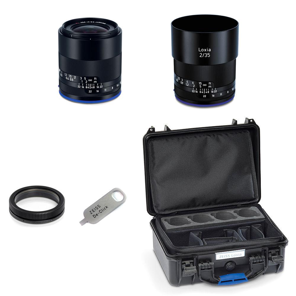 ZEISS Loxia Bundle with 21mm and 35mm Lenses for Sony E
