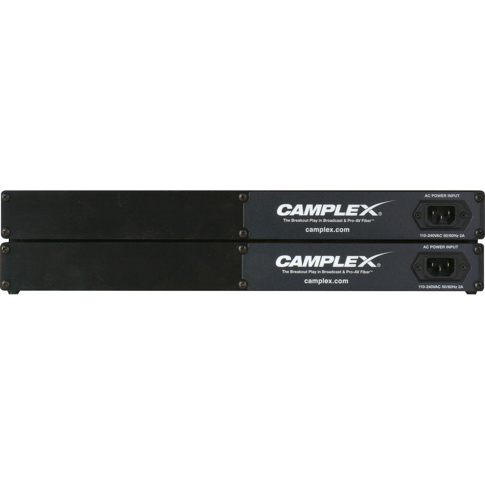 Camplex FiberGig 2-Channel 3G-SDI & GbE Fiber Transport System