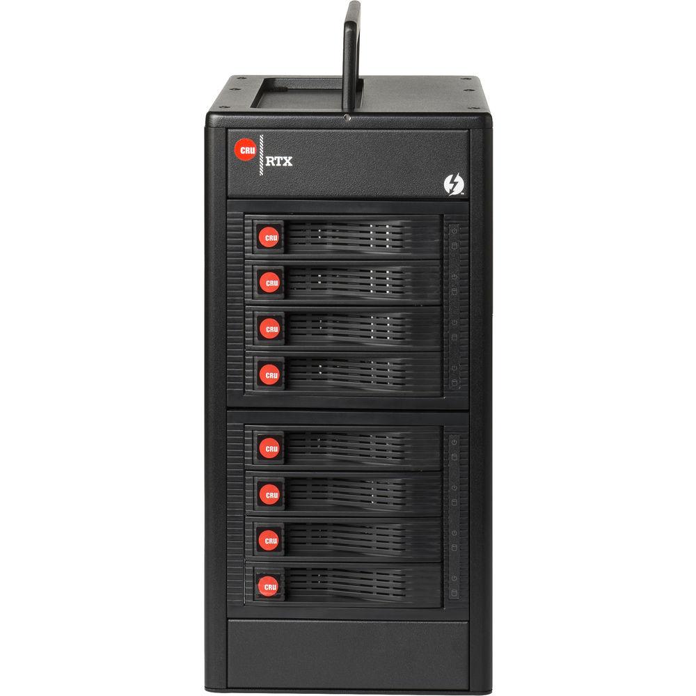 CRU-DataPort RTX800-TR 16TB 8-Bay Thunderbolt RAID Array for Mac, CRU-DataPort, RTX800-TR, 16TB, 8-Bay, Thunderbolt, RAID, Array, Mac