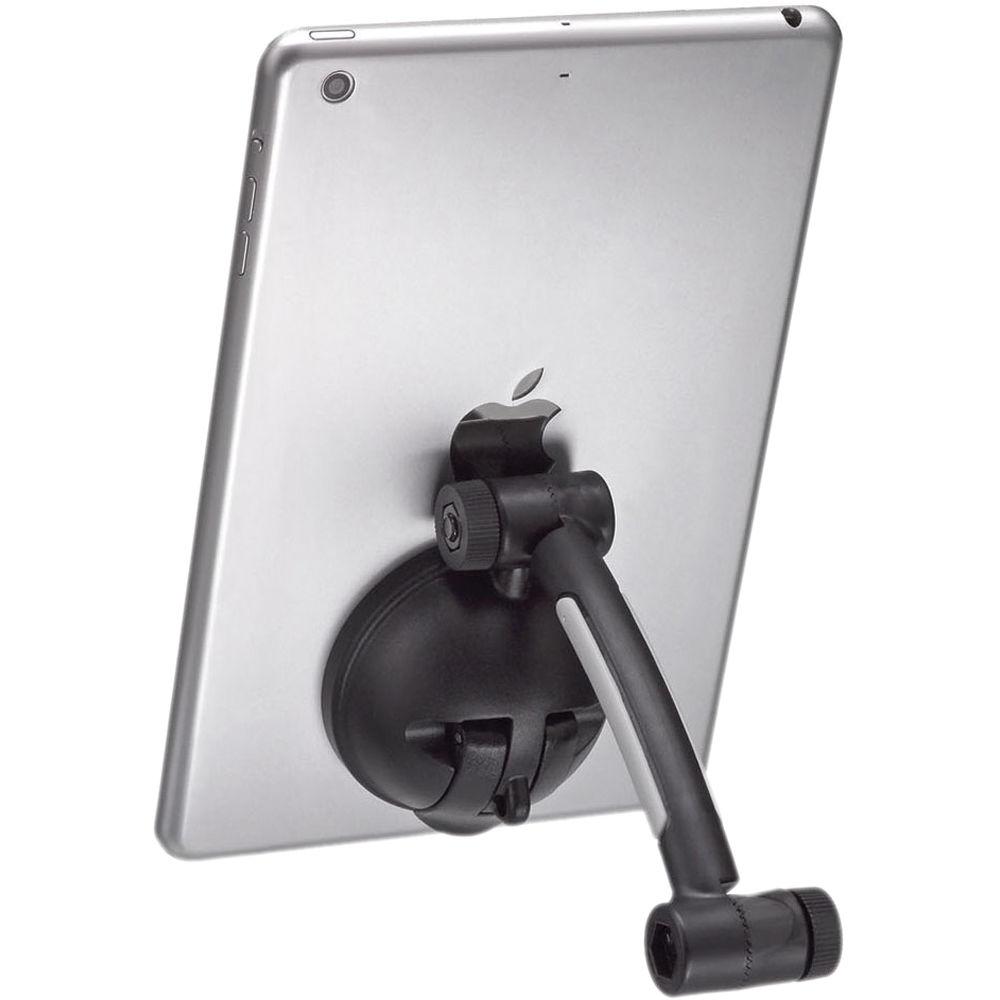CTA Digital Suction Stand with Theft Deterrent Lock for Tablets and Smartphones