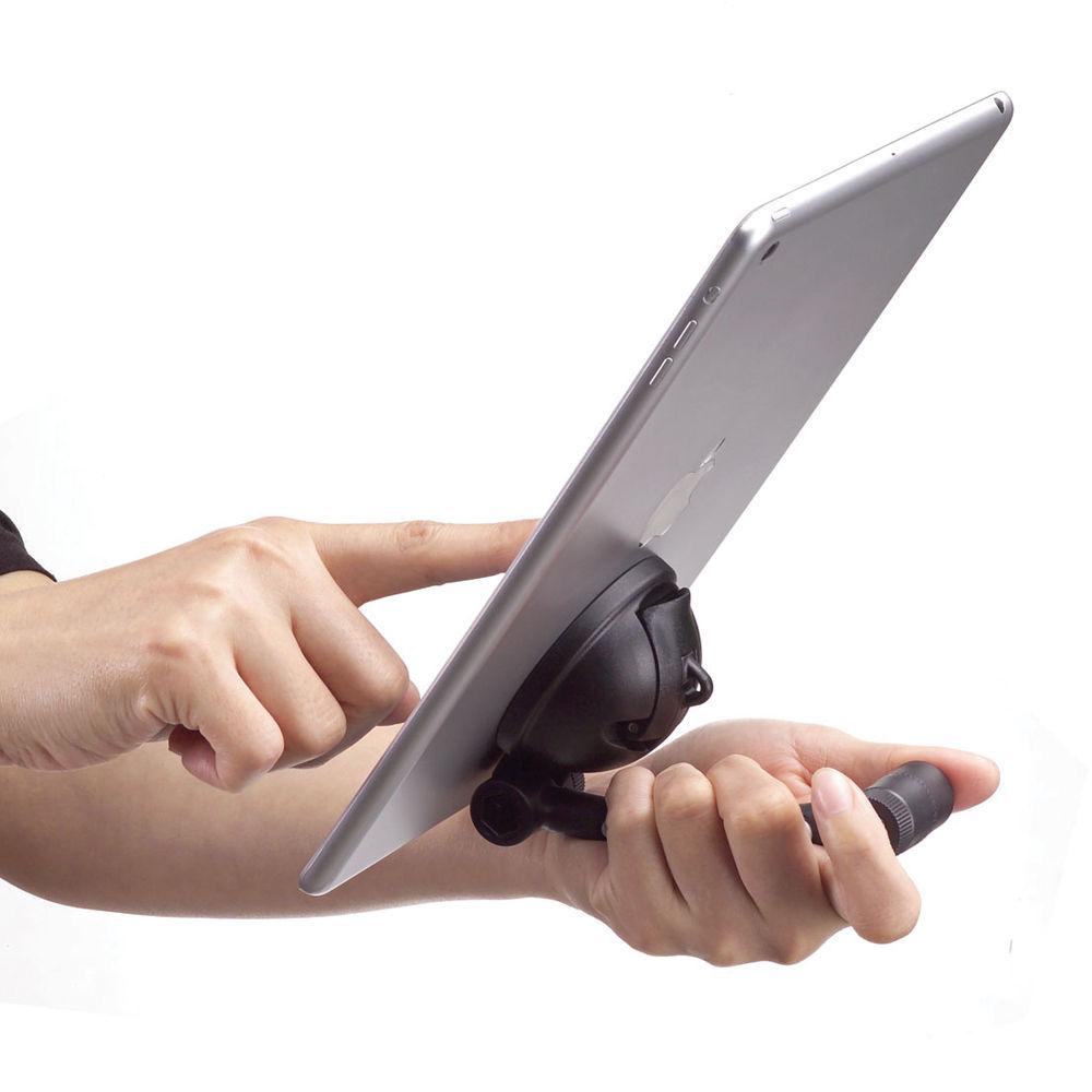 CTA Digital Suction Stand with Theft Deterrent Lock for Tablets and Smartphones