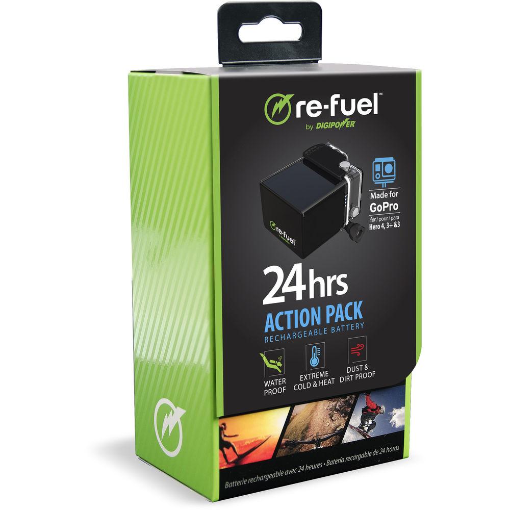 DigiPower Re-Fuel 24-Hour ActionPack Battery for GoPro HERO3, HERO3 , and HERO4