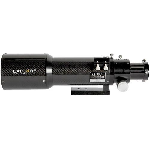 Explore Scientific ED80CF 80mm f 6 Apo Triplet Refractor Telescope with Exos-2GT Mount