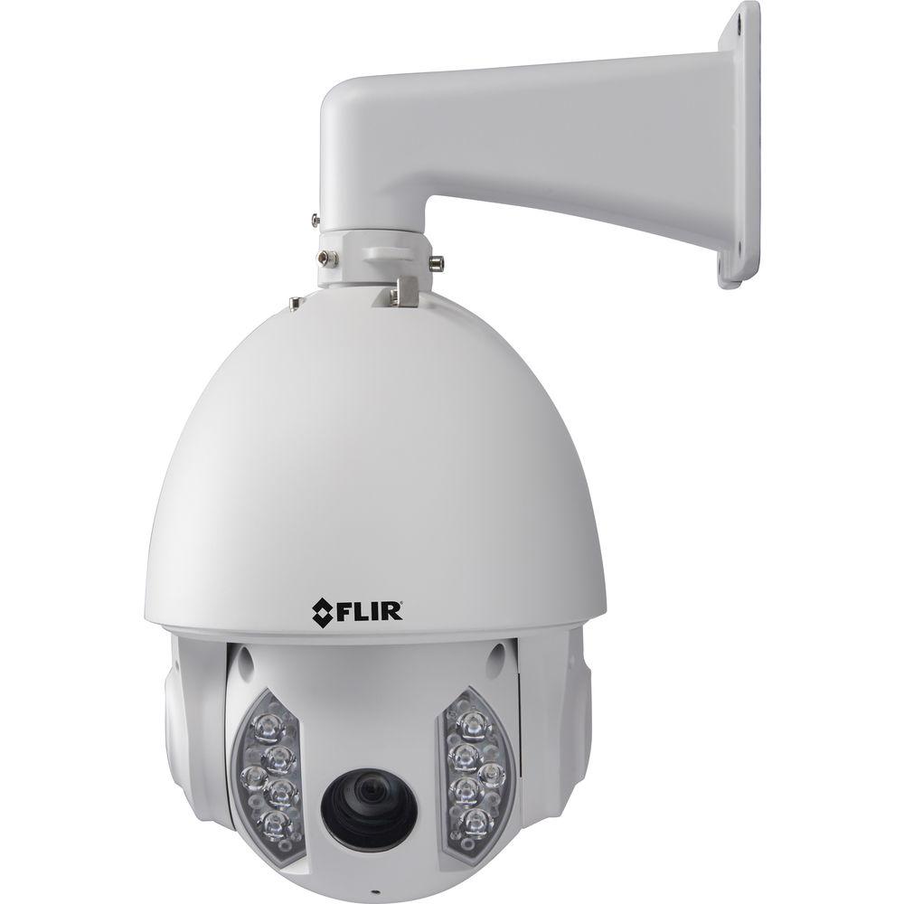 FLIR 1080p Day Night IR PTZ Dome Camera with 4.3-129mm Varifocal Lens and Heater