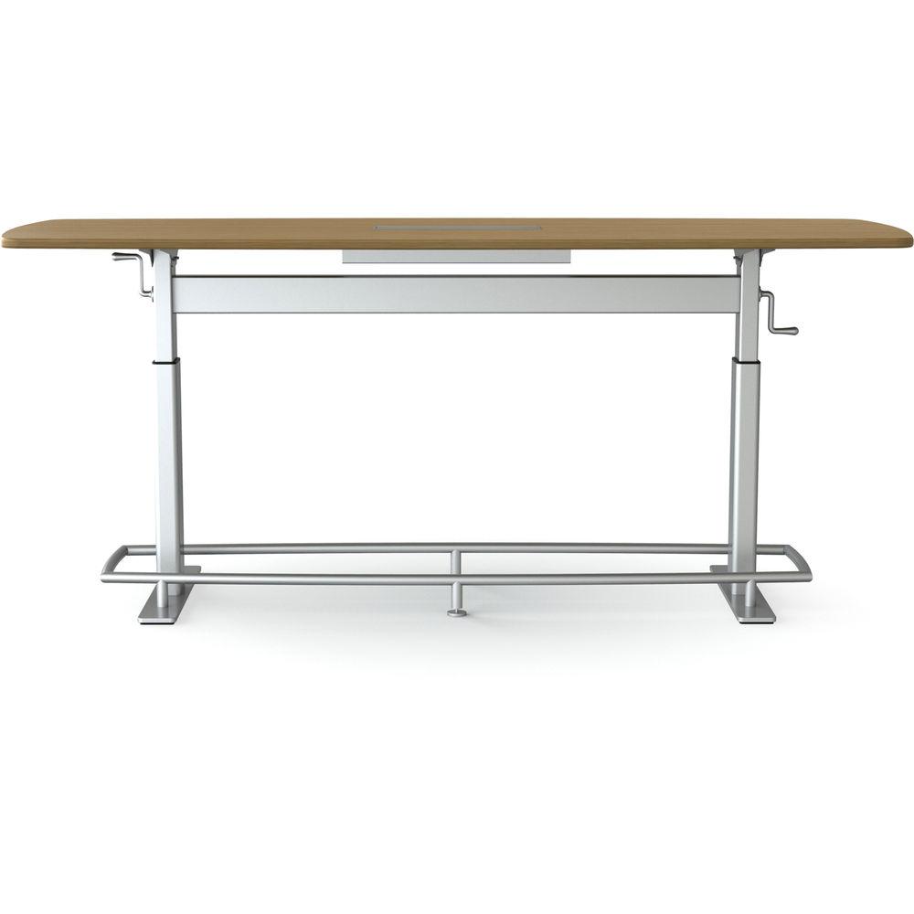 Focal Upright Furniture Confluence 8 Standing-Height Conference Table, Focal, Upright, Furniture, Confluence, 8, Standing-Height, Conference, Table