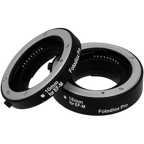 FotodioX Pro Automatic Macro Extension Tube Kit for Canon EF-M