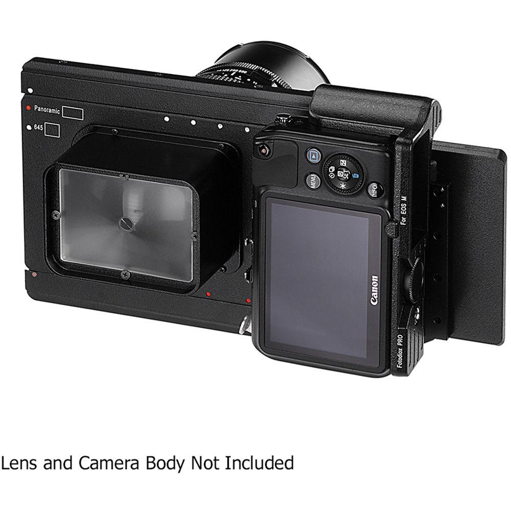 FotodioX Vizelex RhinoCam System with Pentax 645 Lens Mount for Canon EF-M-Mount Cameras