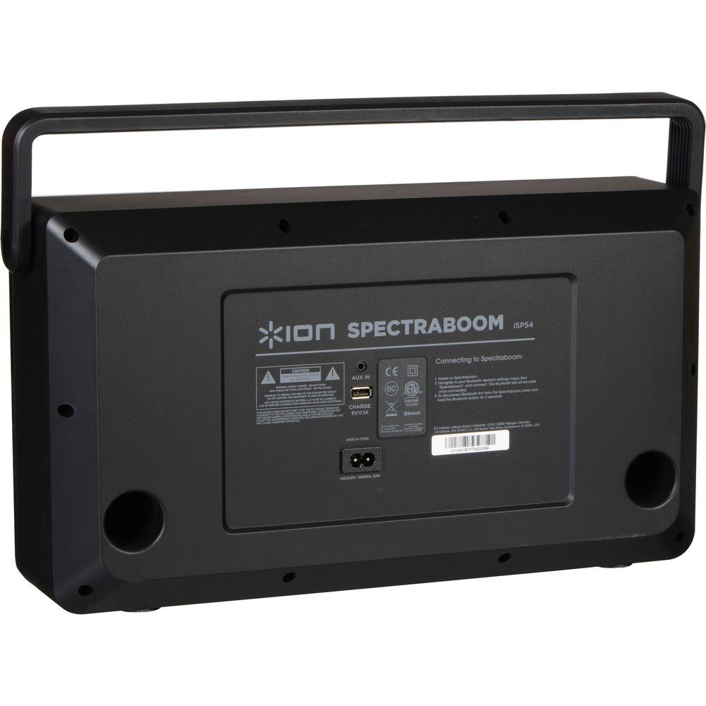 ION Audio Spectraboom Stereo Wireless Boombox with Colored Speakers, ION, Audio, Spectraboom, Stereo, Wireless, Boombox, with, Colored, Speakers
