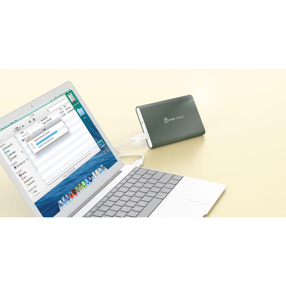 j5create USB 3.1 Type-C 2.5" SATA III Drive External Enclosure