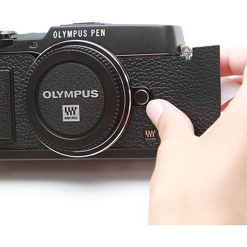Japan Hobby Tool Camera Leather Decoration Sticker for Olympus PEN E-P5 Mirrorless Camera