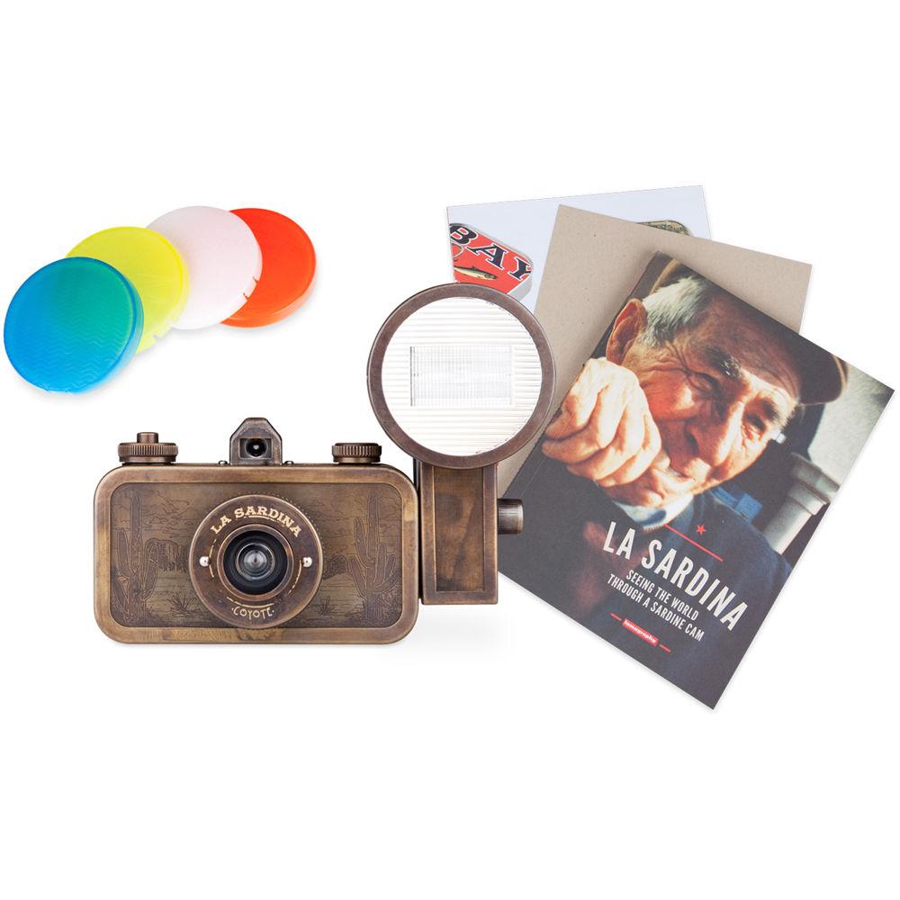 Lomography La Sardina Coyote Camera with Flash