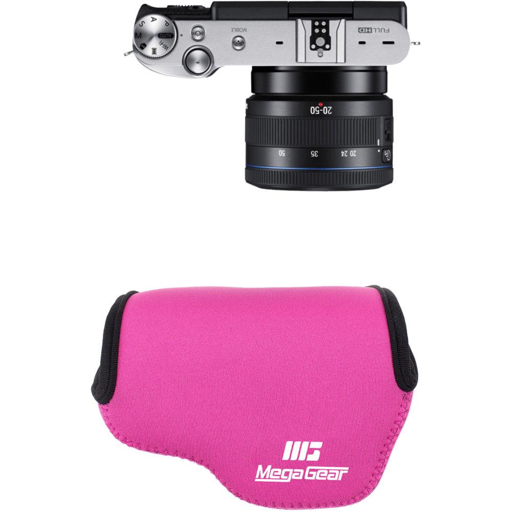 MegaGear MG376 Ultra-Light Neoprene Case for NX3000 with 20-50mm Lens