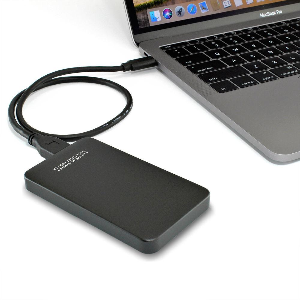 Oyen Digital 128GB Shadow Mini External USB 3.1 Gen 2 Portable SSD