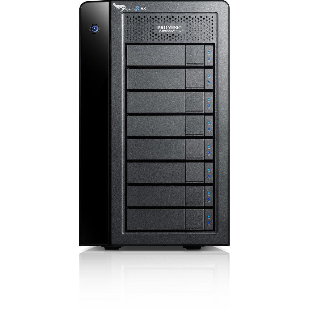 Promise Technology 48TB Pegasus2 R8 Thunderbolt 2 RAID Storage Array