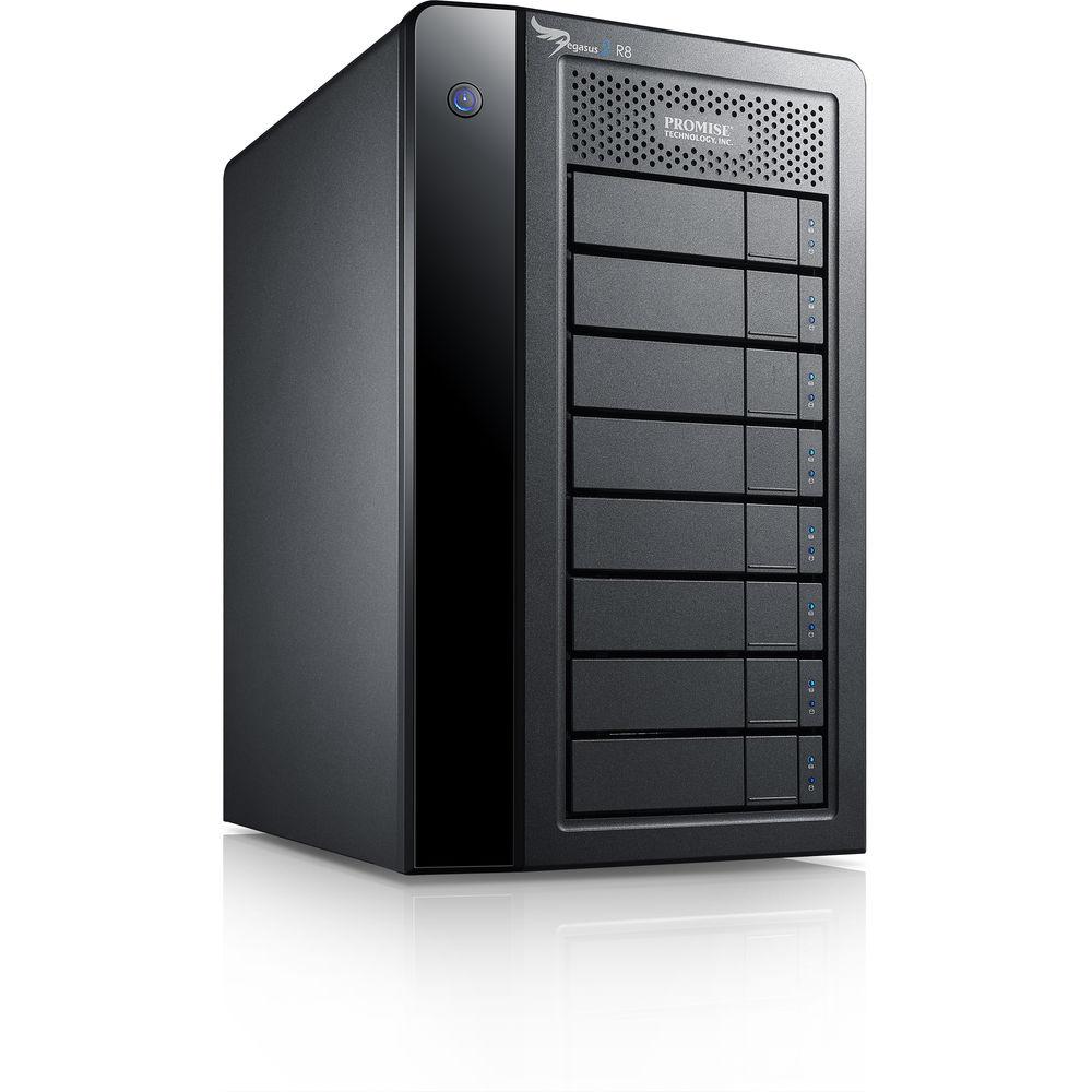 Promise Technology 48TB Pegasus2 R8 Thunderbolt 2 RAID Storage Array