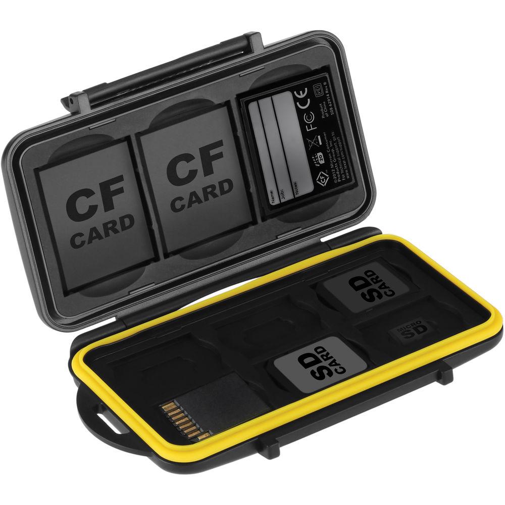 Ruggard Memory Card Case for 3 CF, 6 SD, and 6 microSD Cards