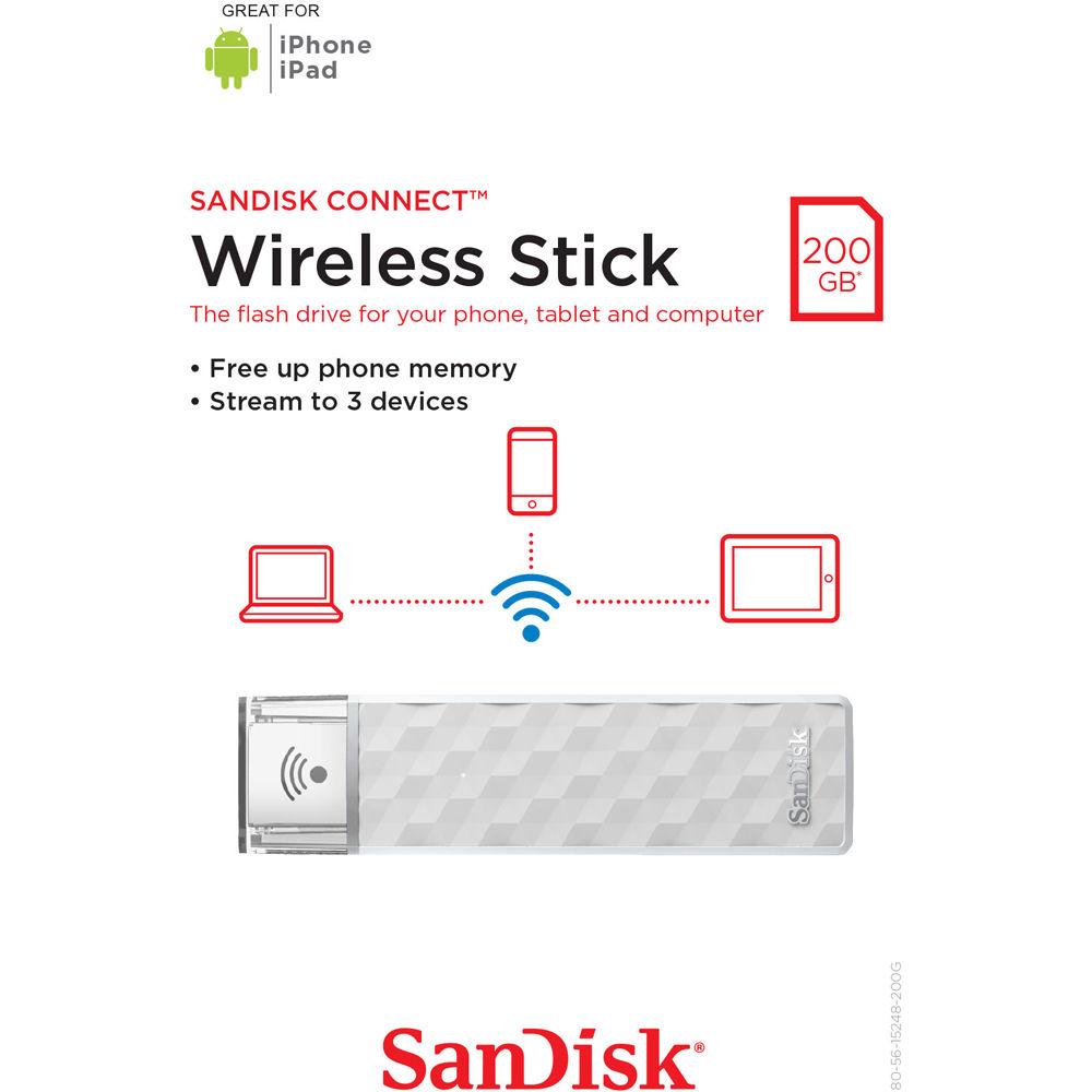 SanDisk 200GB Connect Wireless Stick