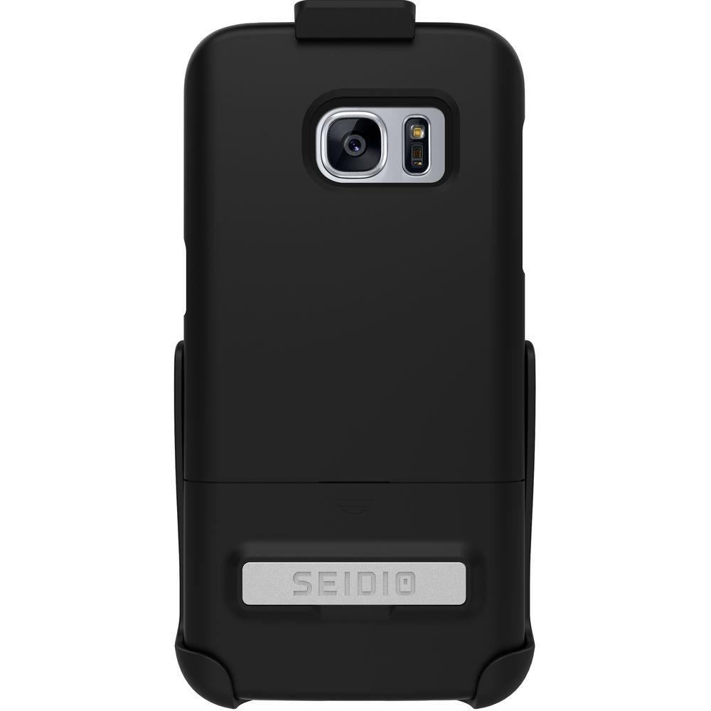 Seidio SURFACE Case with Kickstand and Holster for Galaxy S7, Seidio, SURFACE, Case, with, Kickstand, Holster, Galaxy, S7