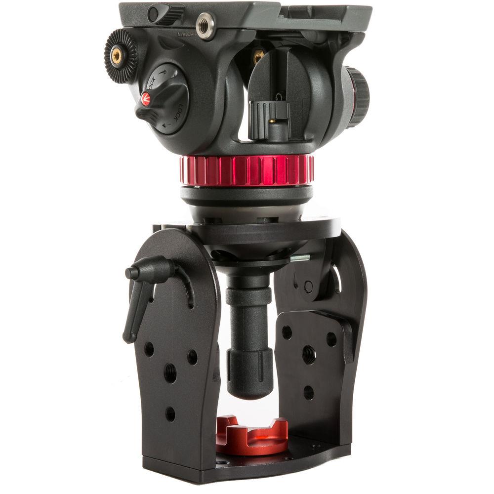 ShooTools Tilt Hi Hat Adapter for 75 100mm Half-Ball Heads with Ring Adapter & 3 8" Locking Handle