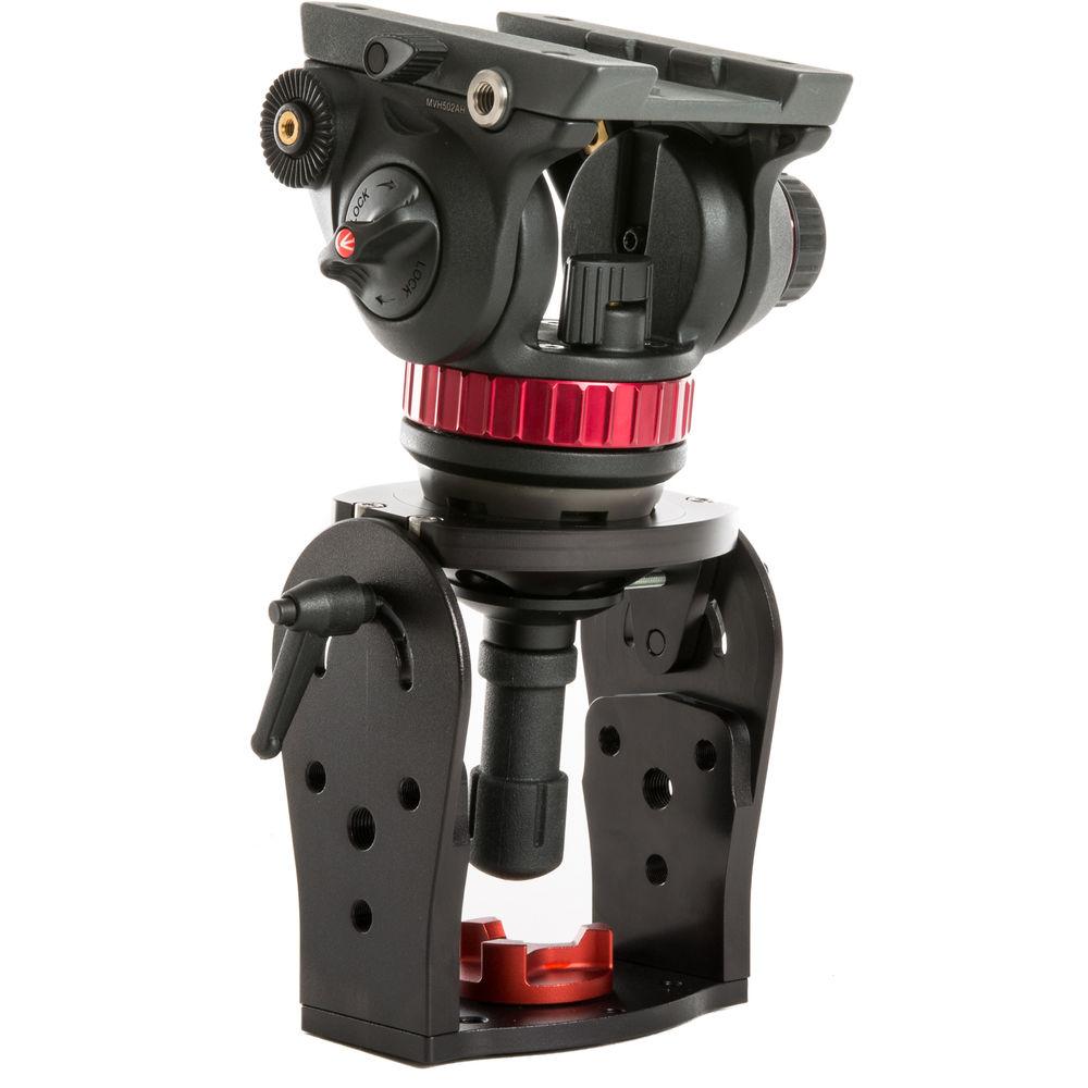 ShooTools Tilt Hi Hat Adapter for 75 100mm Half-Ball Heads with Ring Adapter & 3 8" Locking Handle