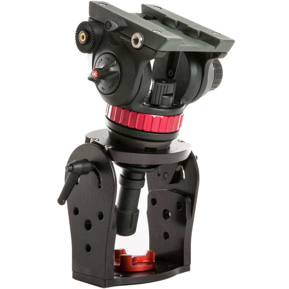 ShooTools Tilt Hi Hat Adapter for 75 100mm Half-Ball Heads with Ring Adapter & 3 8" Locking Handle