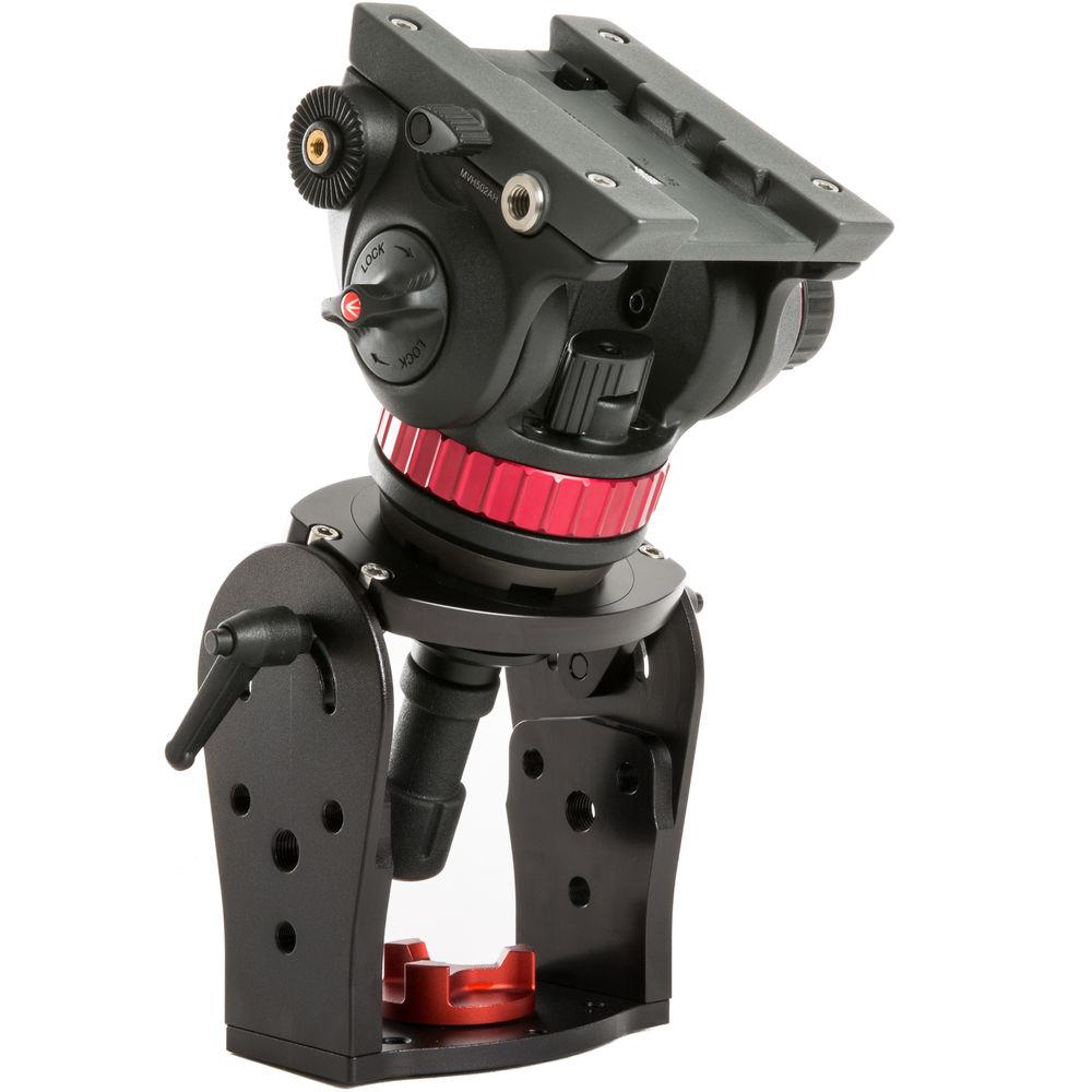 ShooTools Tilt Hi Hat Adapter for 75 100mm Half-Ball Heads with Ring Adapter & 3 8" Locking Handle