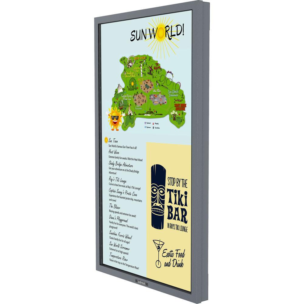 SunBriteTV Marquee Series 55" Outdoor Portrait Mode Digital Signage
